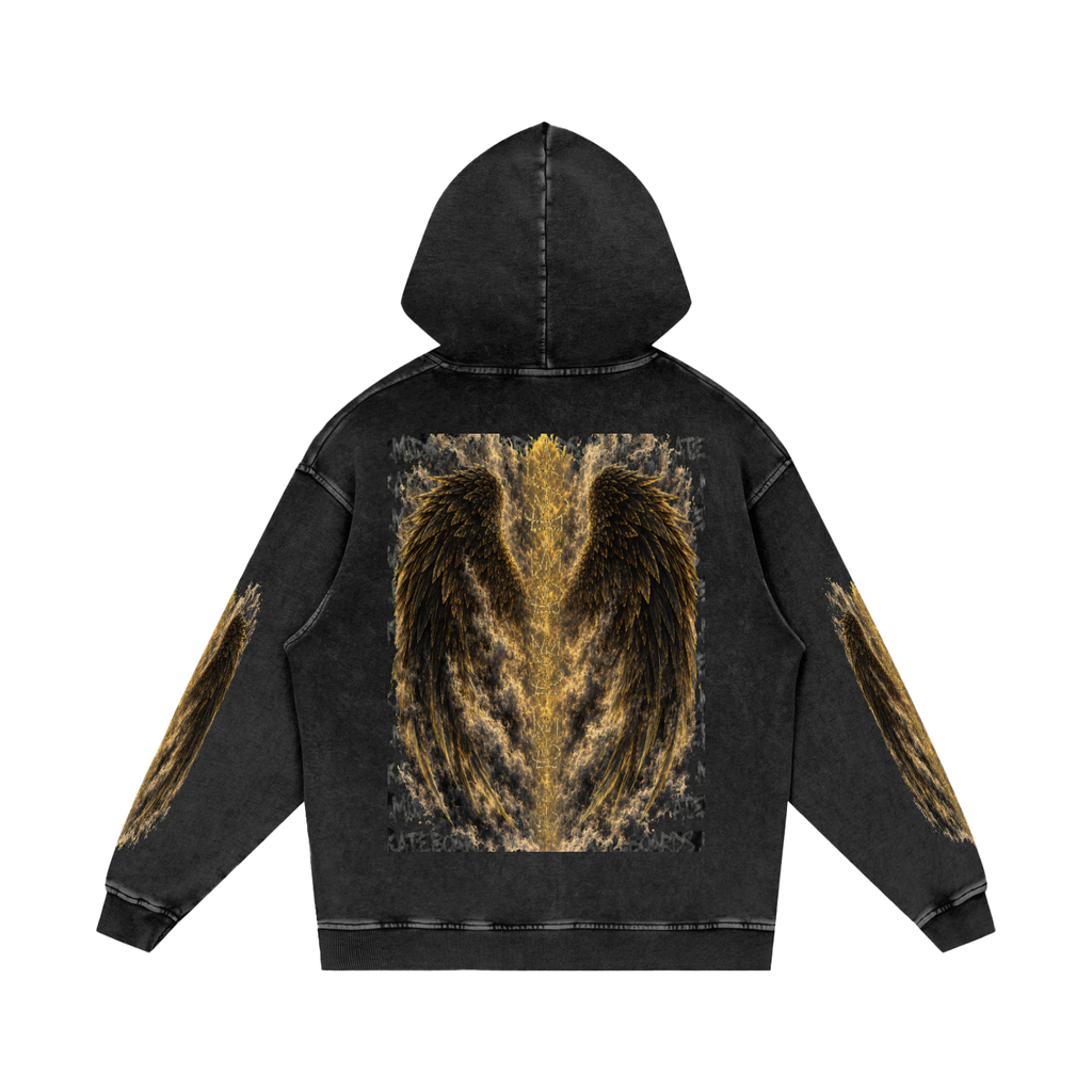 Midas Skateboards Resurrection Snow-Washed Hoodie